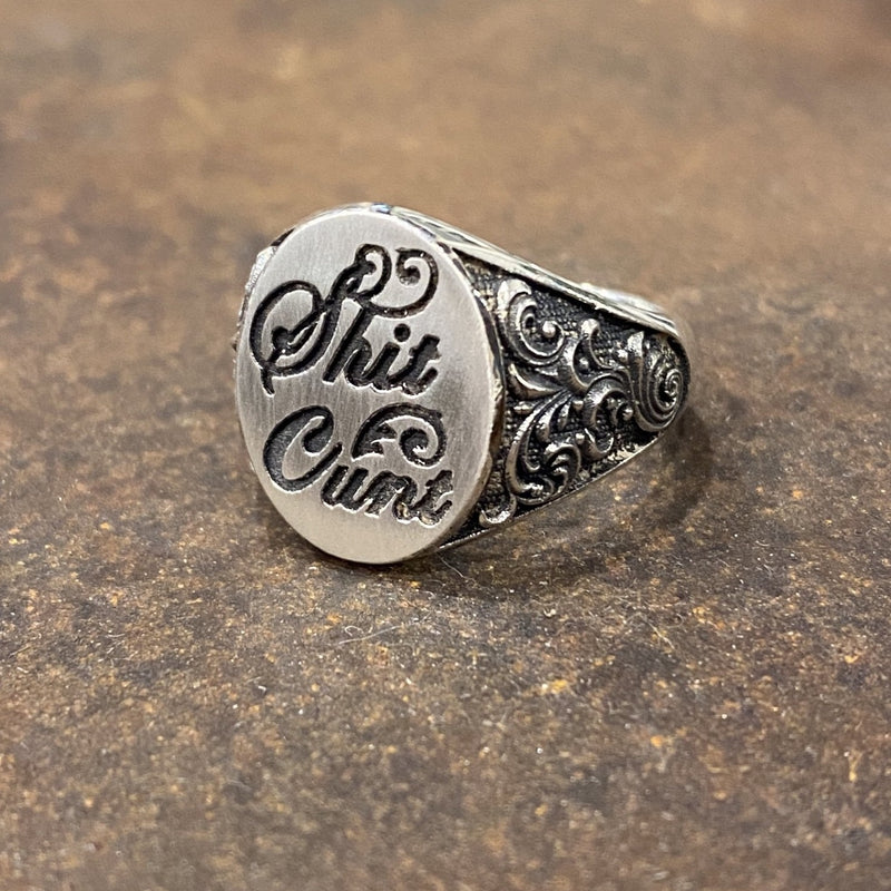 Sterling Silver Wax Seal Ring