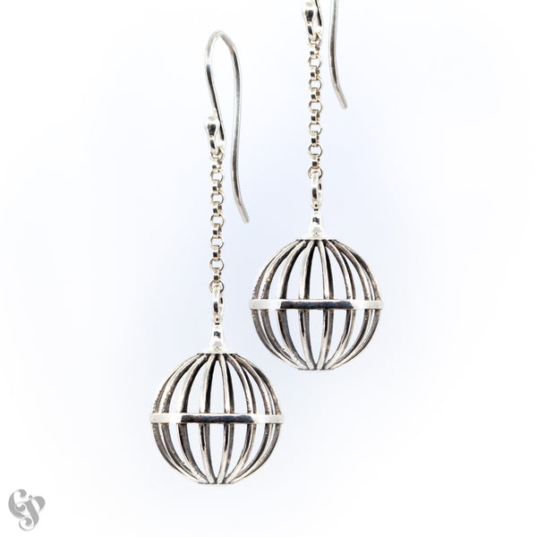 Round Cage Earrings